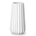 Modern Black Flower Vase — 8"