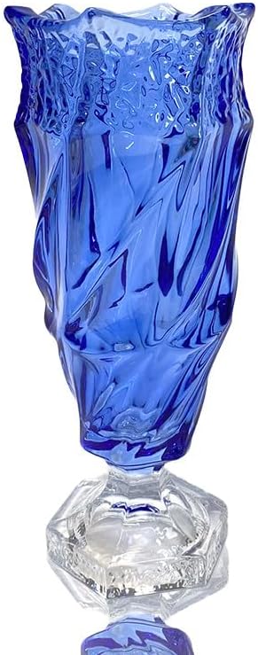 Boho Blue Flower Vase — 5" — Blue