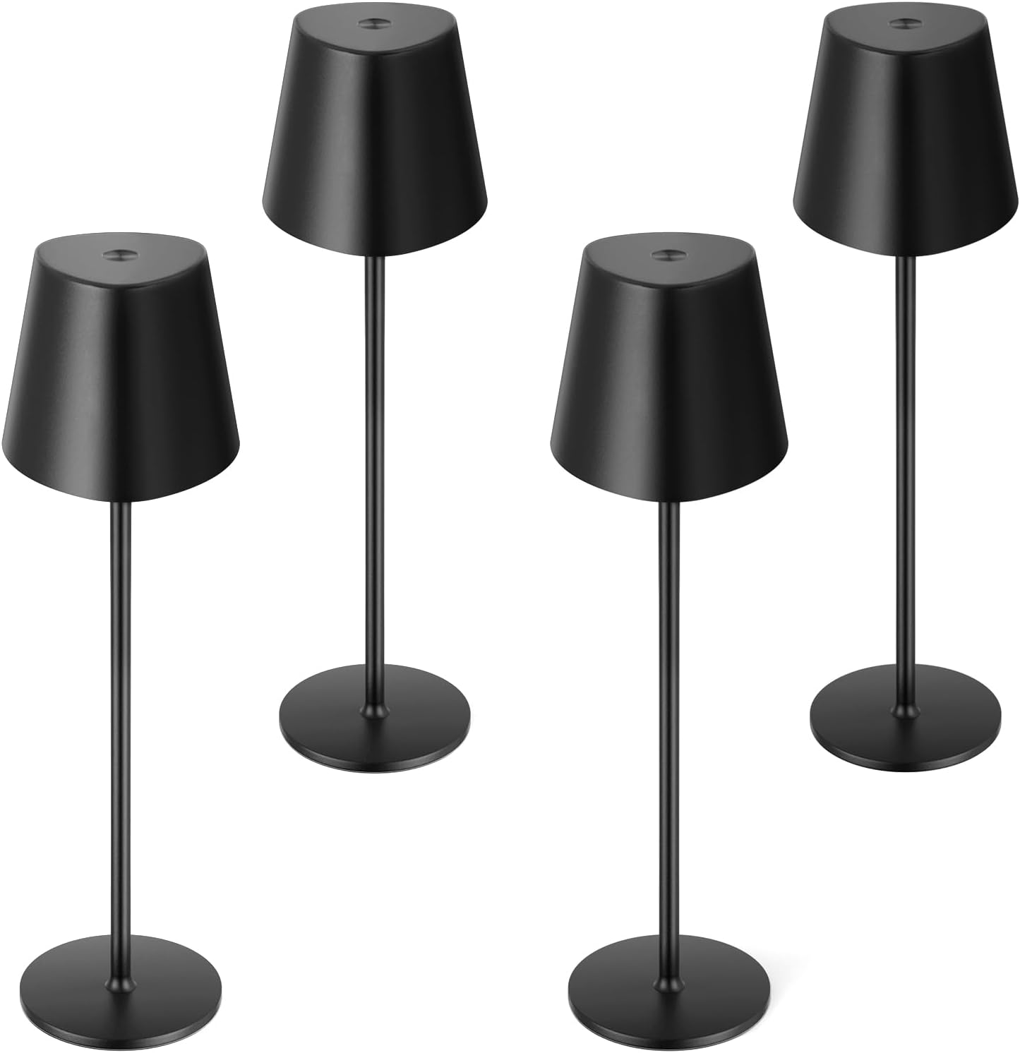Cordless Black Table Lamp — Black