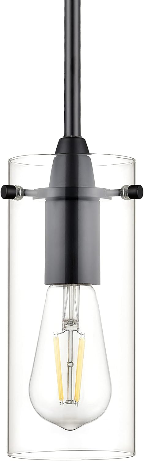 Black Pendant Light — Black