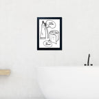 Framed Black Wall Decor — 10" - View 4