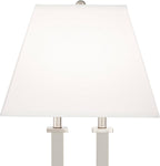 USB Modern Fabric Table Lamp — 26" - View 3