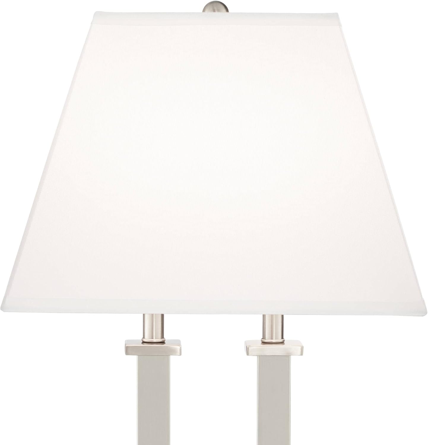 USB Modern Fabric Table Lamp — 26" - View 3