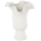Black Flower Vase — 8"