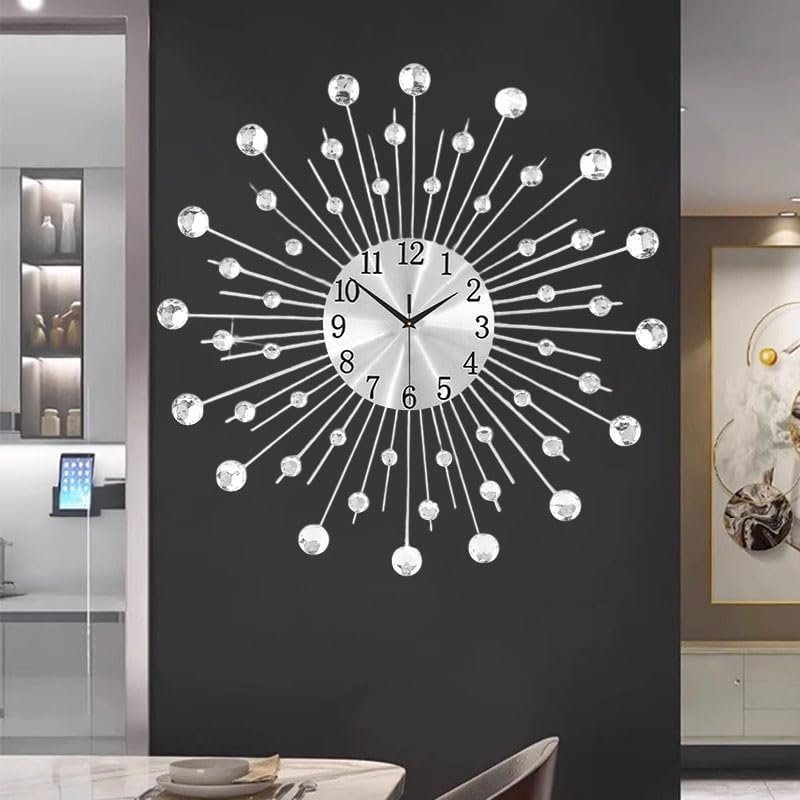 Round Luxe Gold Wall Art — 20" — Silver70