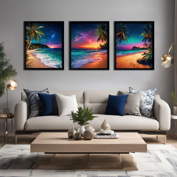 Black Framed Wall Art — 16" - View 2