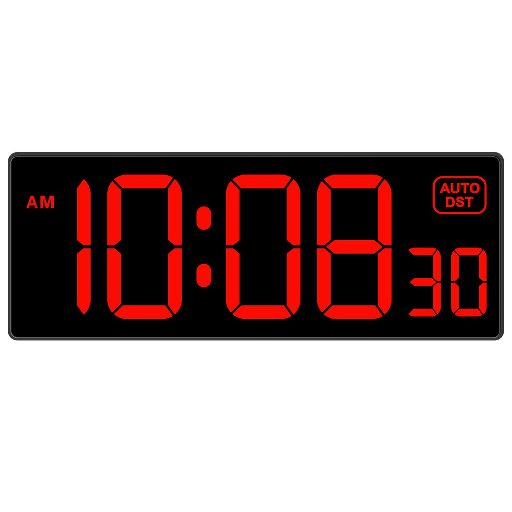 Dimmable Blue Wall Clock — 10.2"