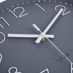 Modern Black Wall Clock — 16" - View 7