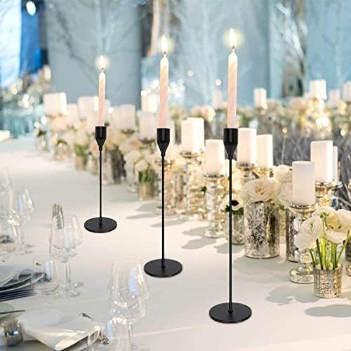 Modern Black Candle — 4" - View 6
