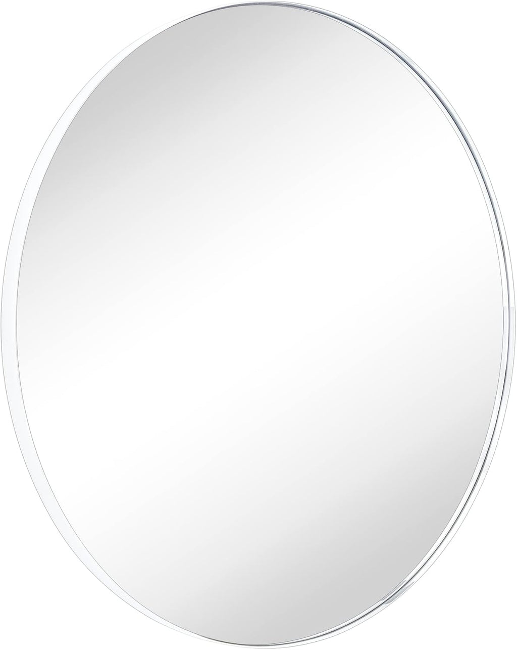 Black Round Mirror — 30" - View 2