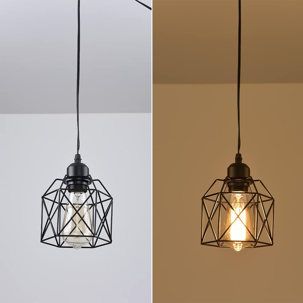Farmhouse Metal Chandelier - View 5
