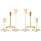 Luxe Black Candle — Set of 6