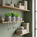 Green Faux Succulent - View 5