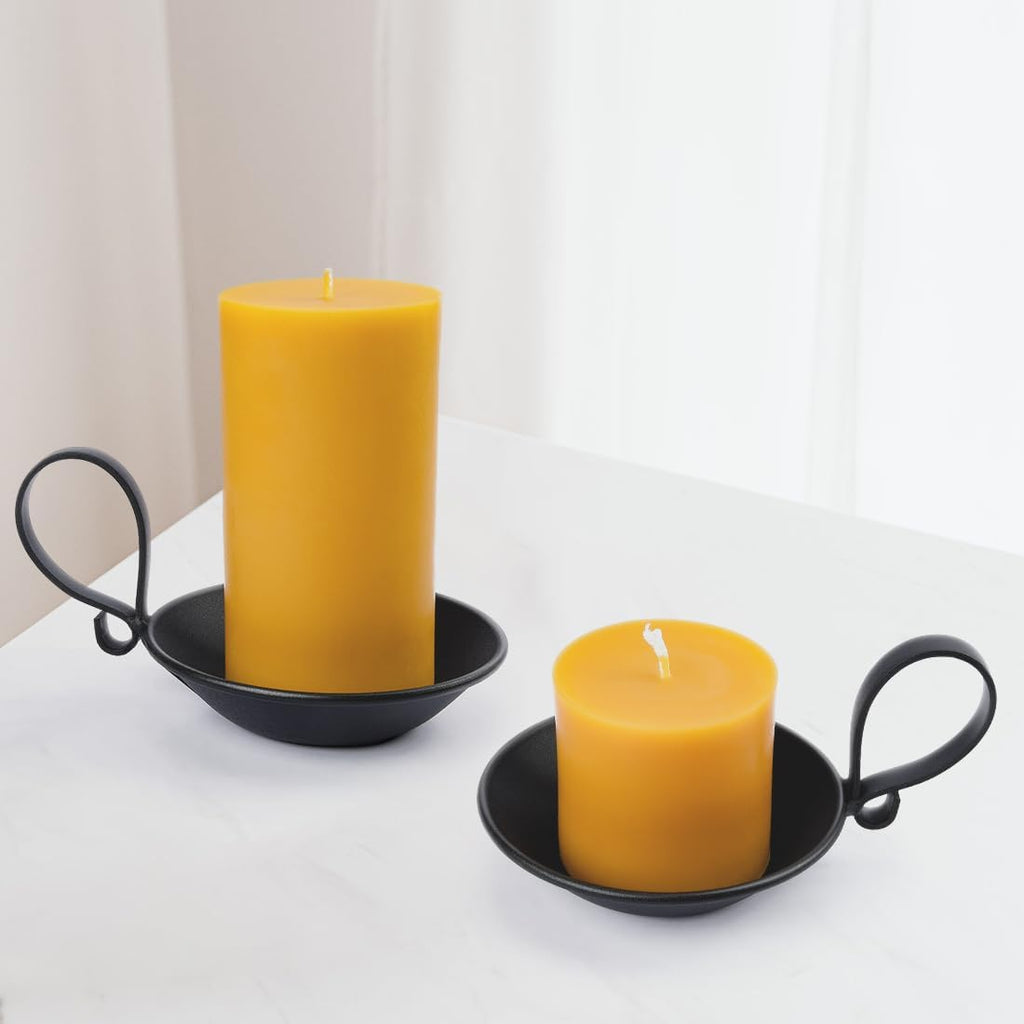 Metal Pillar Candle - View 5