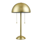 Luxe Black Table Lamp — 2-Light