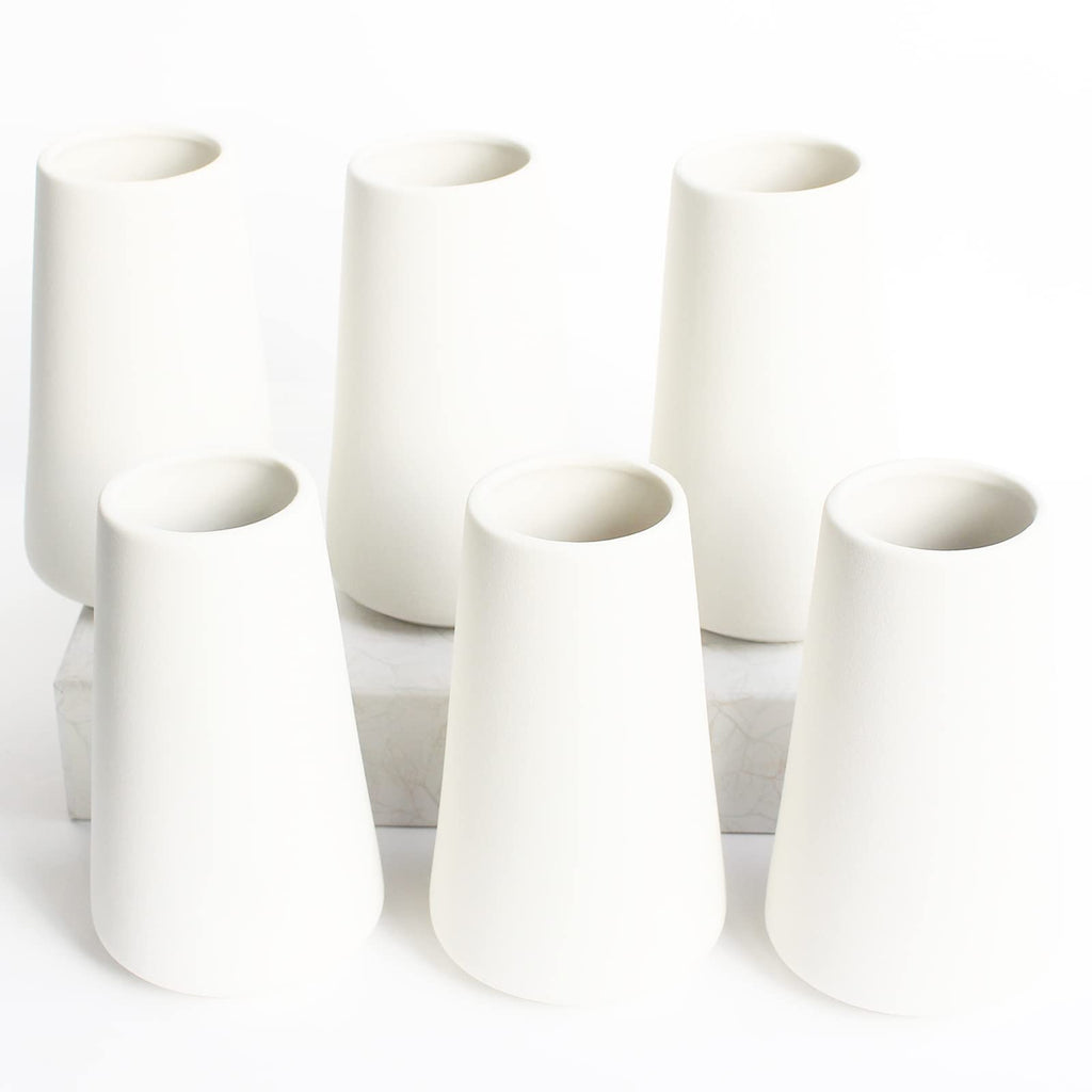 Boho Ceramic Vase — 6"