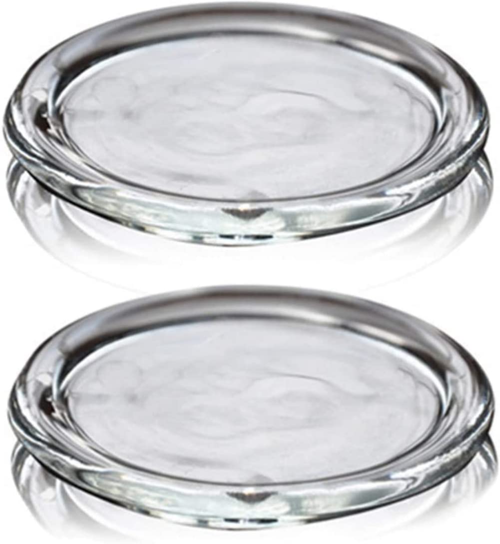 Round Glass Candle — 4"