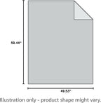 Luxe Beige Throw Pillow — 50" - View 10