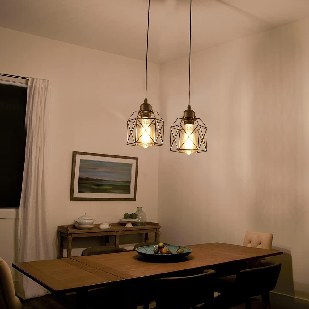 Farmhouse Metal Chandelier - View 8
