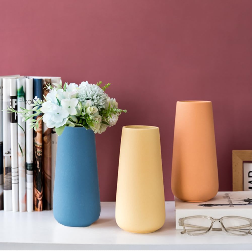 Modern Blue Vase — 7.7" - View 4