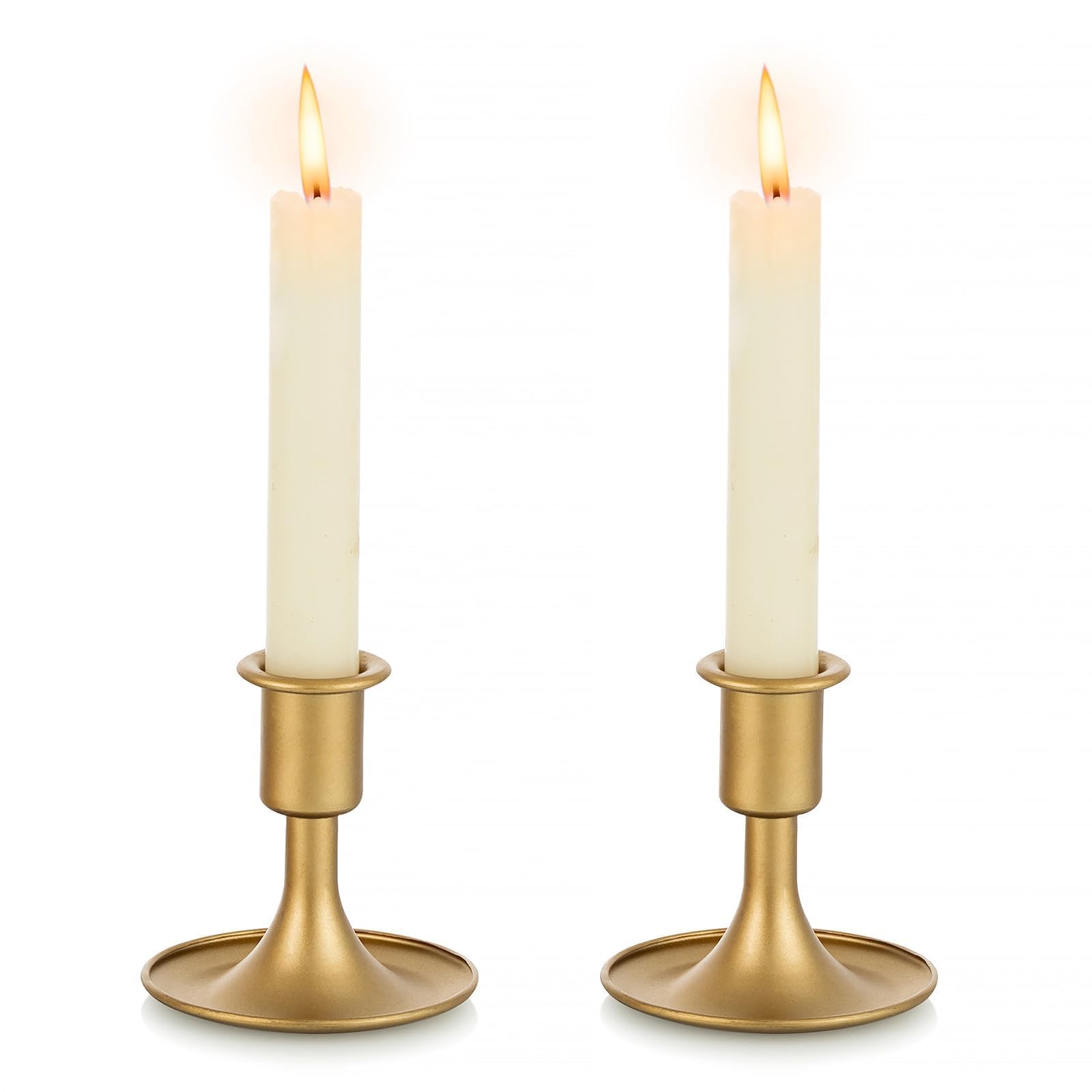 Vintage Luxe Gold Candle — Set of 2