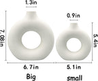 Boho Black Vase — Set of 2 - View 5