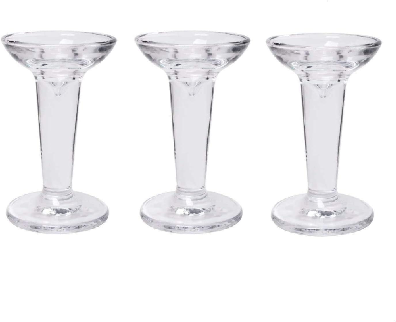 Glass Candle — 5" — 5” High