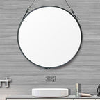 Round Glass Wall Mirror — 20" - View 2