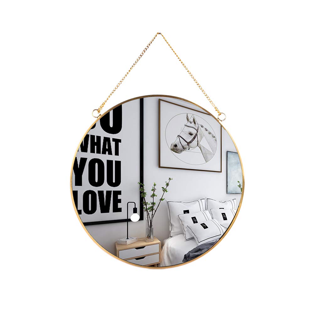 Luxe Glass Mirror — 9.8"
