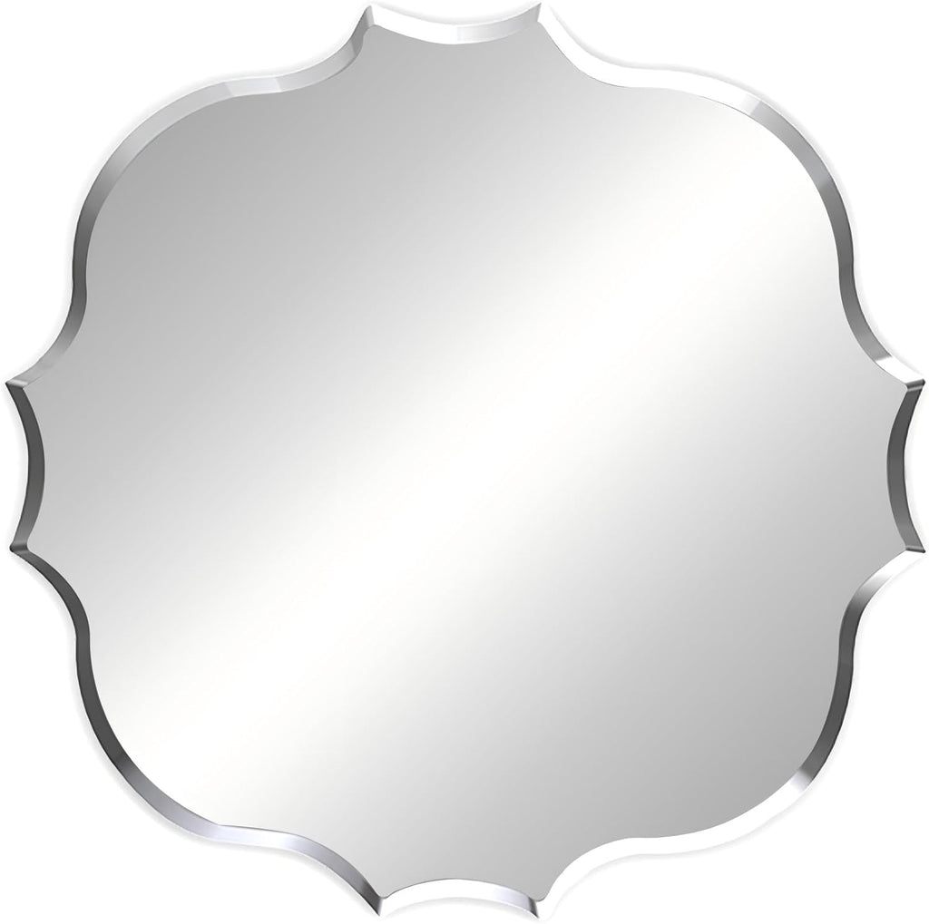 Beveled Beige Wall Mirror — 32" - View 9