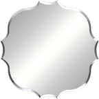 Beveled Beige Wall Mirror — 32" - View 9