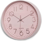Battery Operated Beige Wall Clock - View 9