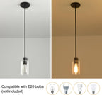 Farmhouse Black Pendant Light - View 6