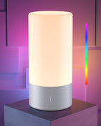Dimmable Modern Grey Table Lamp