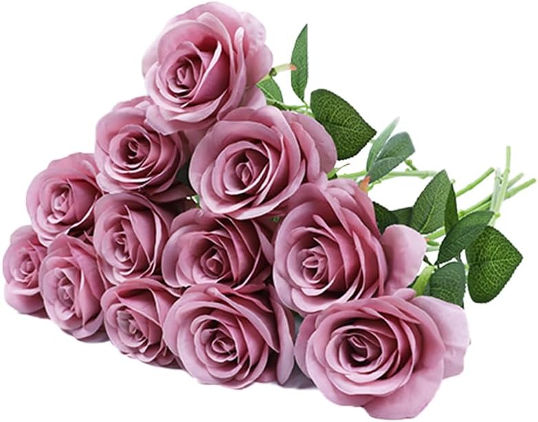 Beige Artificial Flowers — Mauve