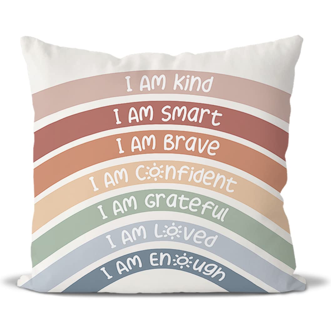 Blue Throw Pillow Cover — 18"
