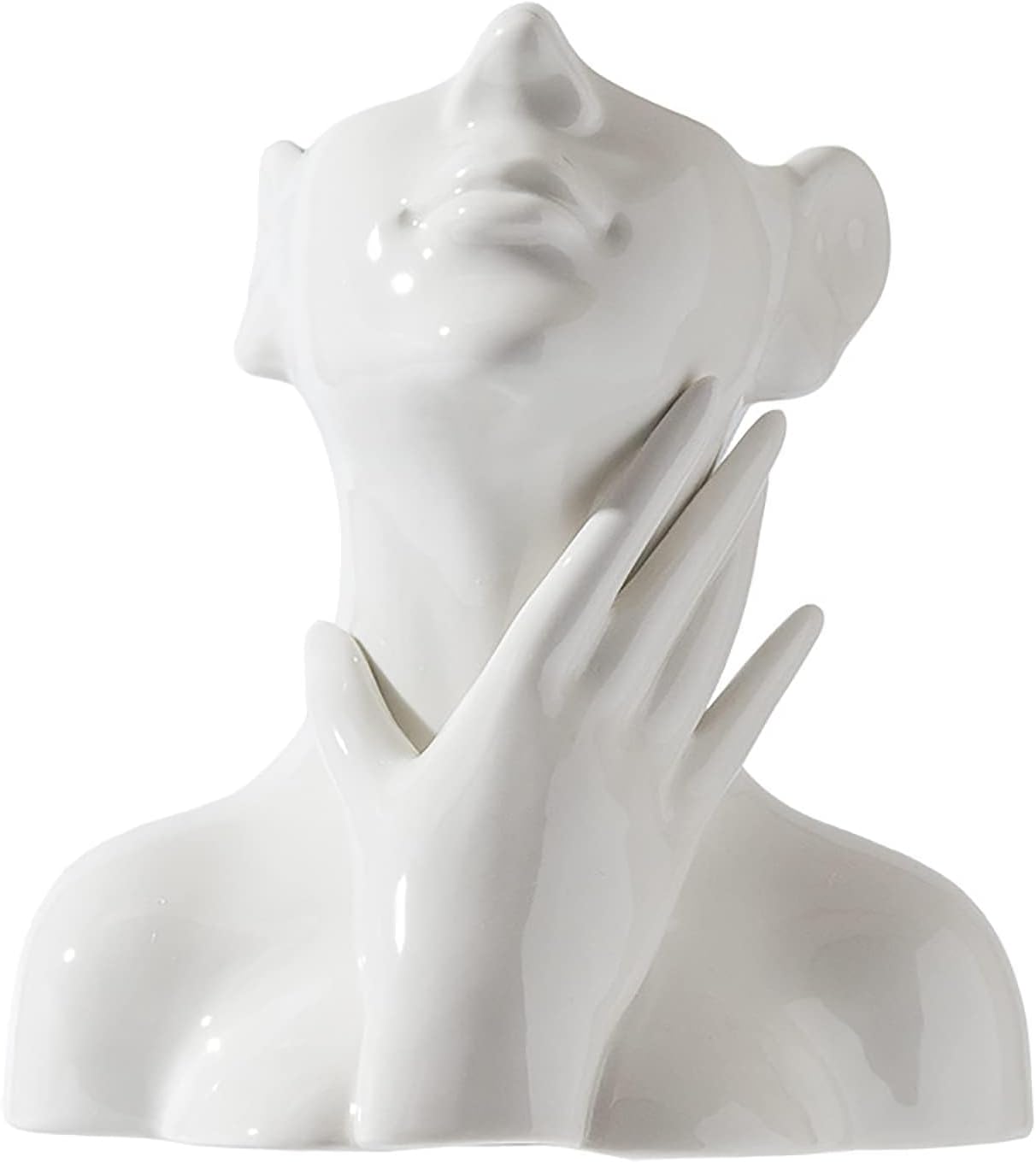 Modern Ceramic Flower Vase — 3.54" — Small