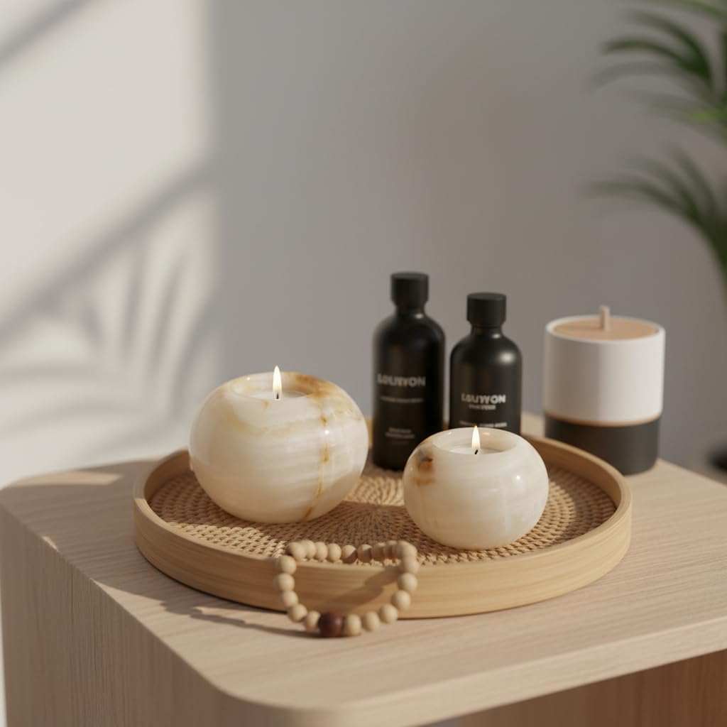 Luxe Black Candle — 4" - View 2