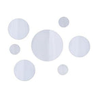 Glass Round Mirror — Set of 7