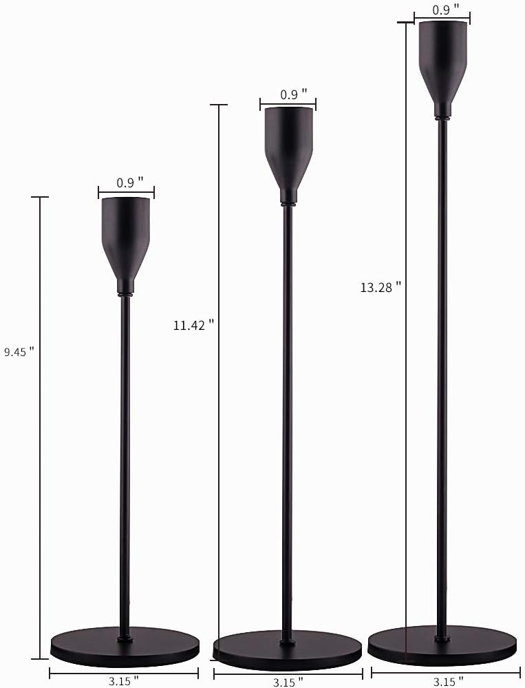 Black Candle — 4" - View 2