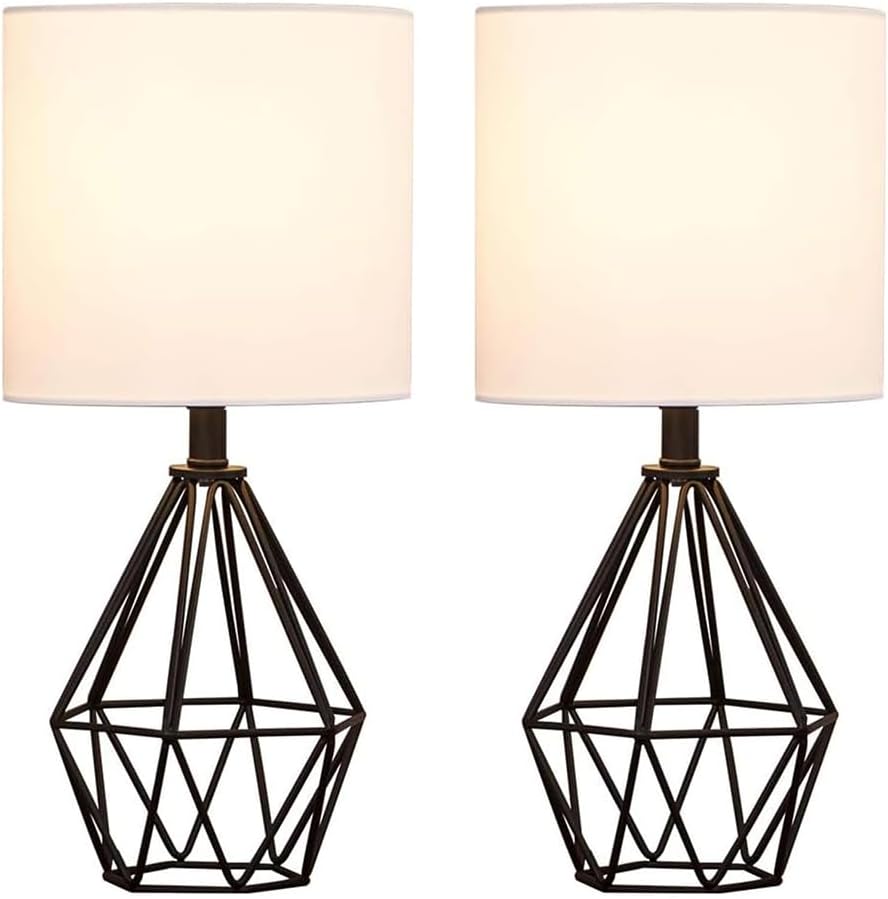 Luxe Black Desk Lamp — Black-2 Pack