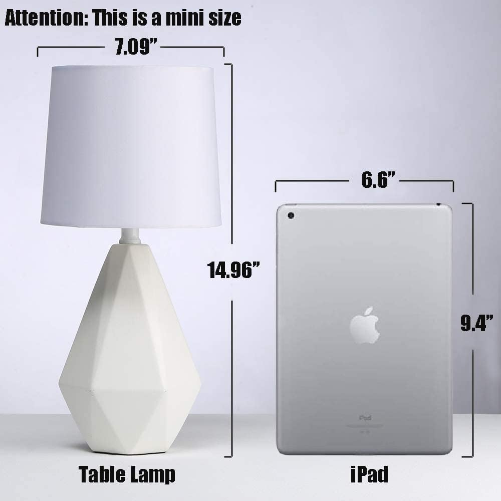 Modern Ceramic Nightstand Lamp - View 7