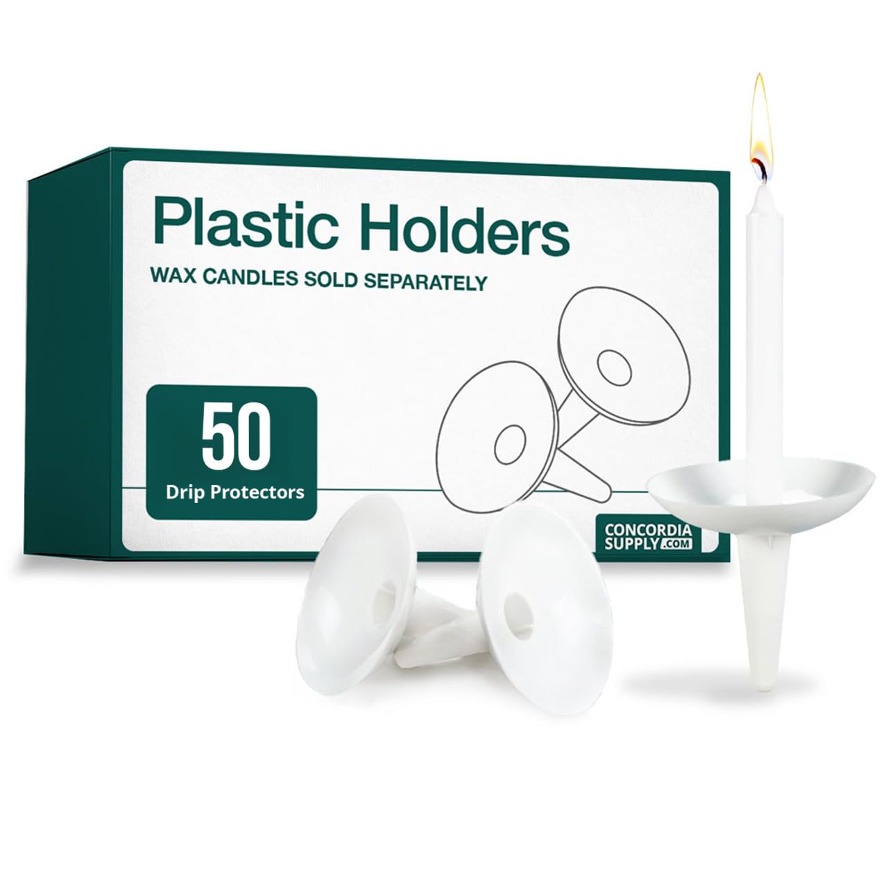 Candle — Set of 50