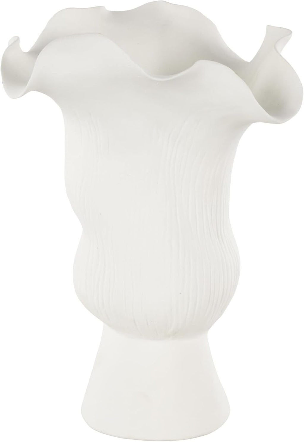 Black Flower Vase — 8" - View 3