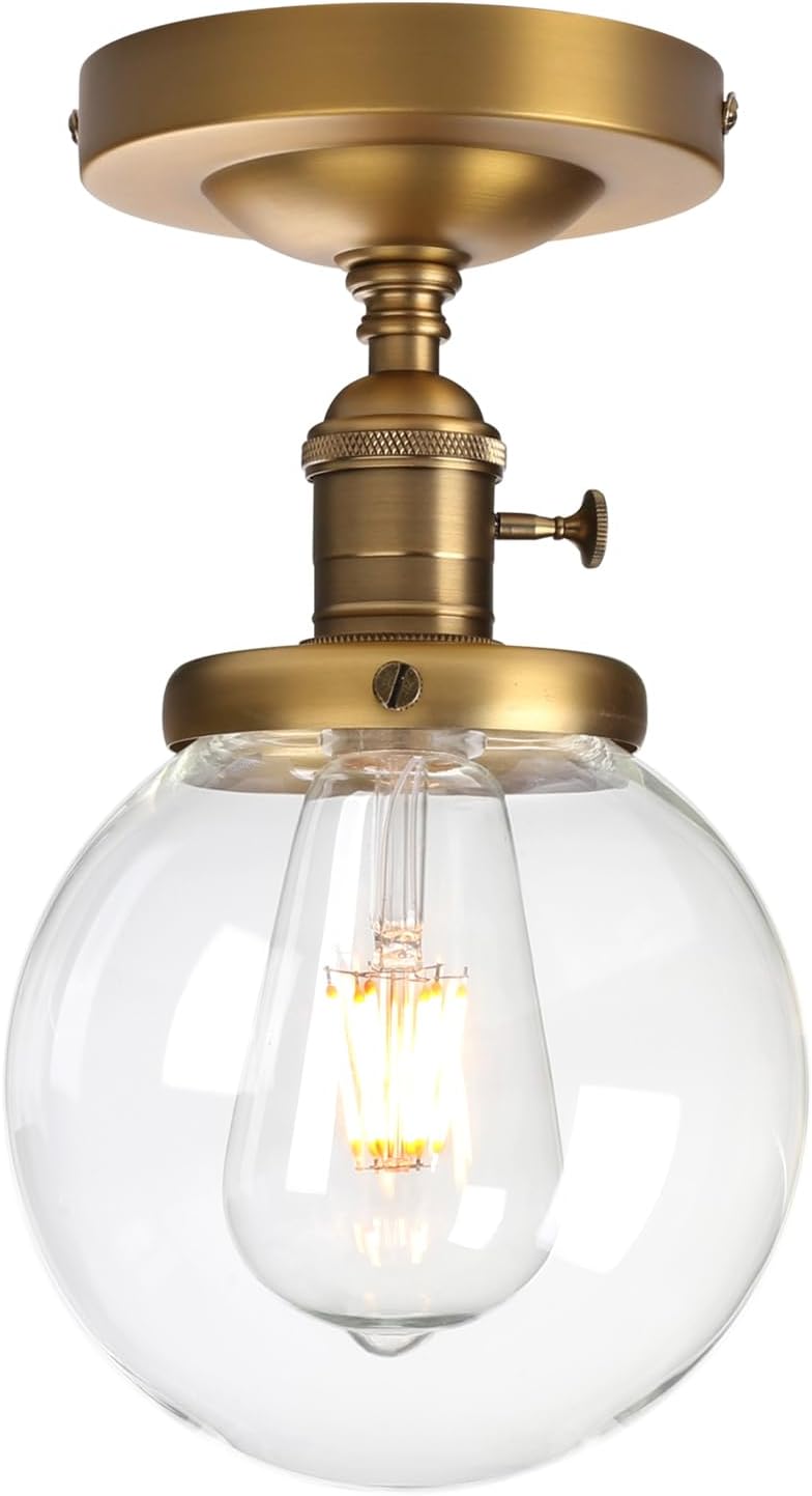 Vintage Luxe Black Pendant Light — Antique