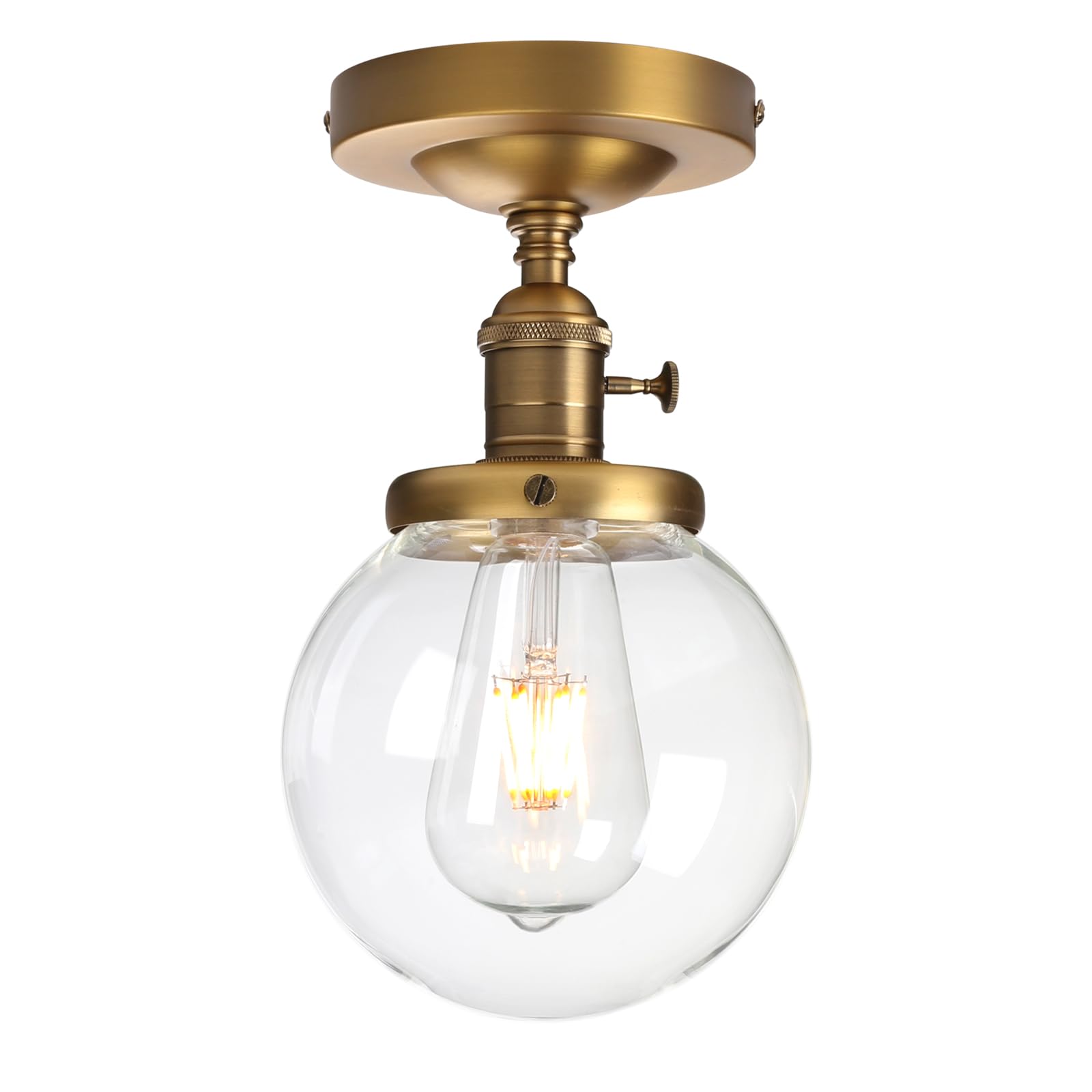 Vintage Luxe Black Pendant Light