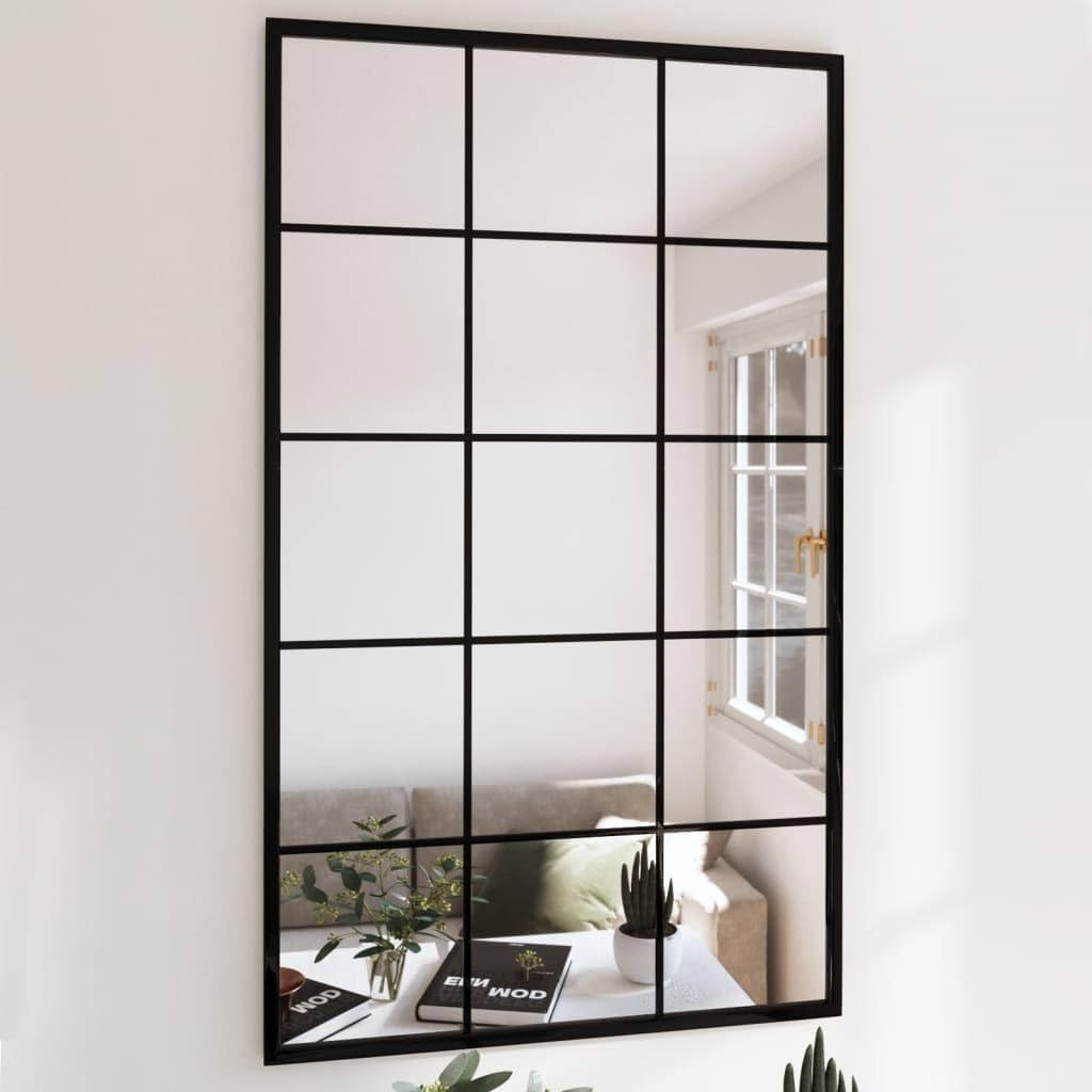 Rectangular Metal Mirror — 39.4" - View 2