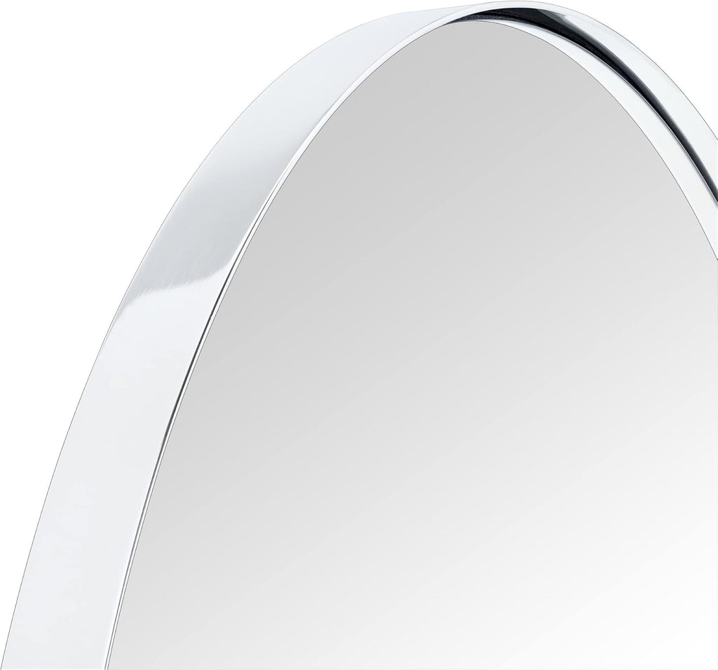 Black Round Mirror — 30" - View 4