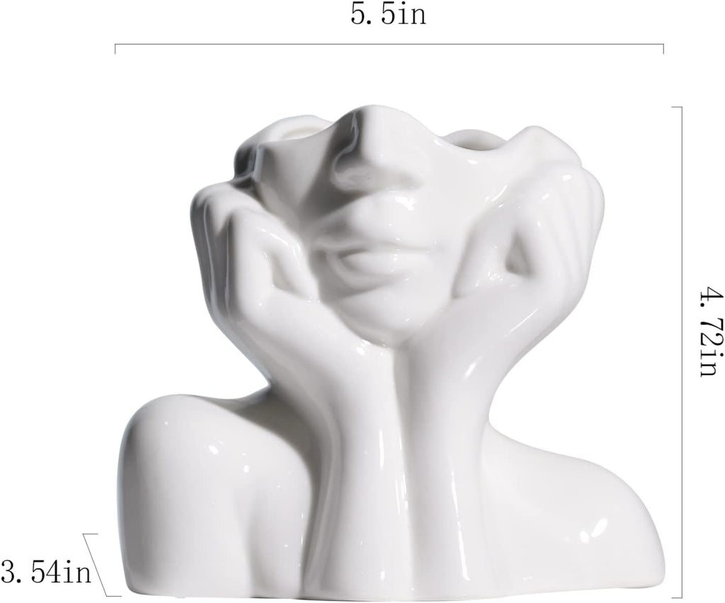 Modern Ceramic Flower Vase - View 4