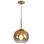 Luxe Gold Pendant Light — 1-Light